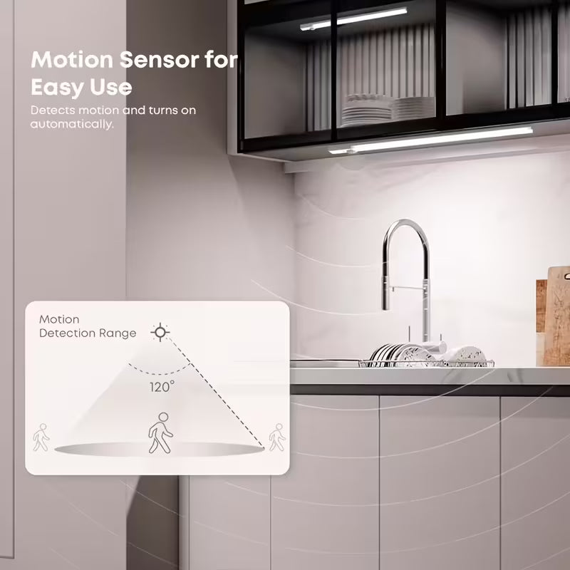 LUZ LED CON SENSOR DE MOVIMIENTO, 30 CMS