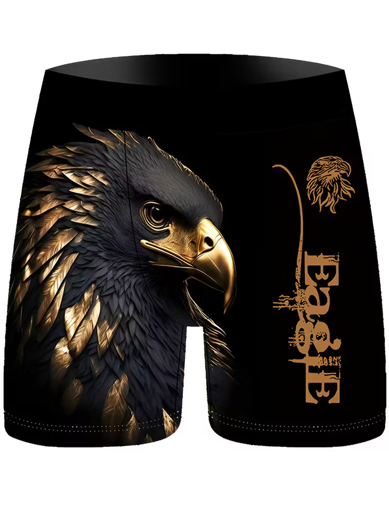 Paquete de 3 Bóxers con Estampado de Águila