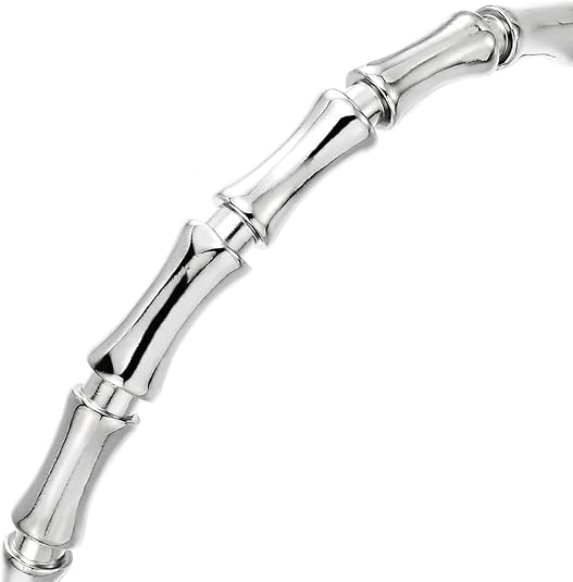 Pulsera abierta de moda en acero inoxidable de alta calidad, resistente a la decoloración, cómoda y versátil. Para Hombre y Mujer.