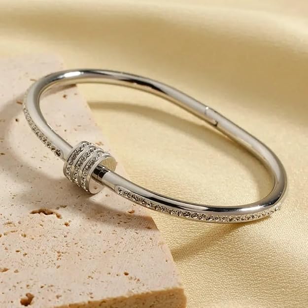 Pulsera abierta de moda en acero inoxidable de alta calidad