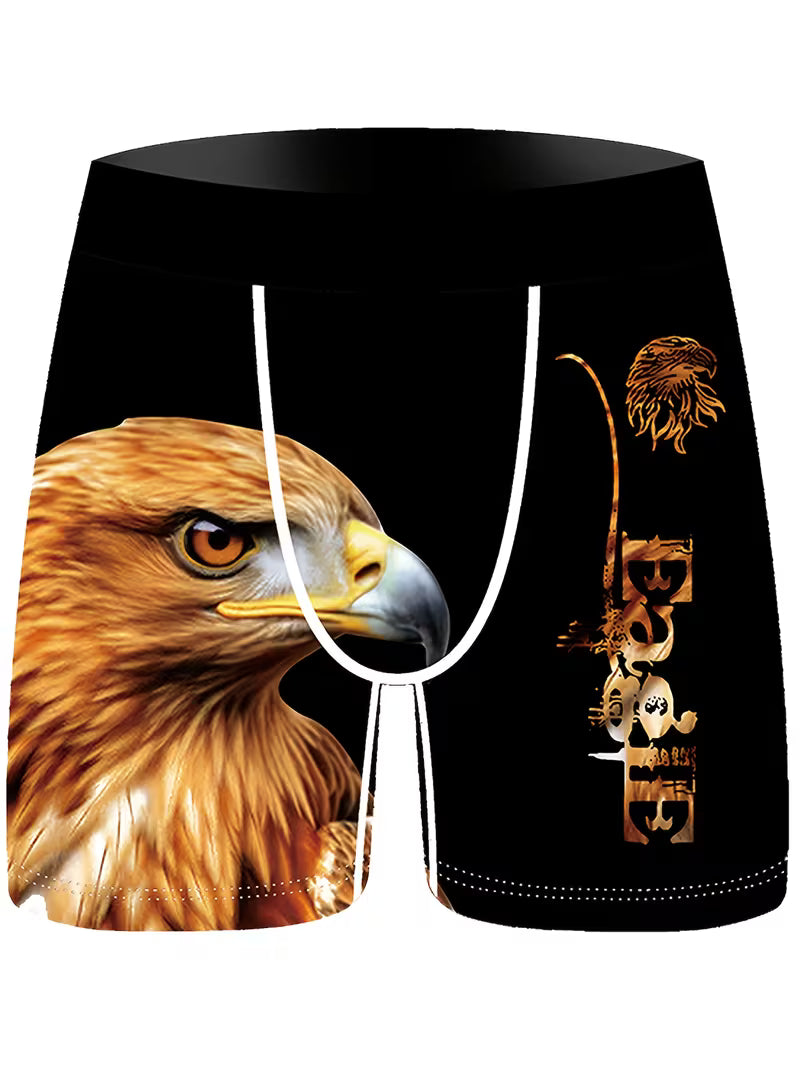 Paquete de 3 Bóxers con Estampado de Águila