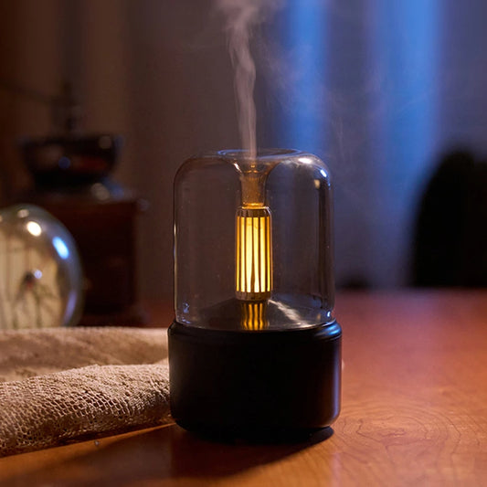Difusor de aromaterapia con lámpara estilo retro KC-D702
