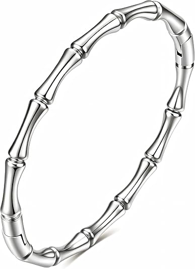 Pulsera abierta de moda en acero inoxidable de alta calidad, resistente a la decoloración, cómoda y versátil. Para Hombre y Mujer.
