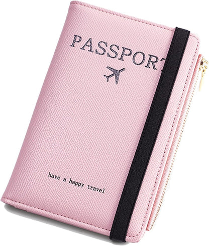 PORTA PASAPORTE MODELO C362-1 ROSADO
