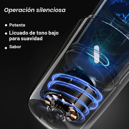 Taza de café automática recargable con agitación automática de 12 onzas.