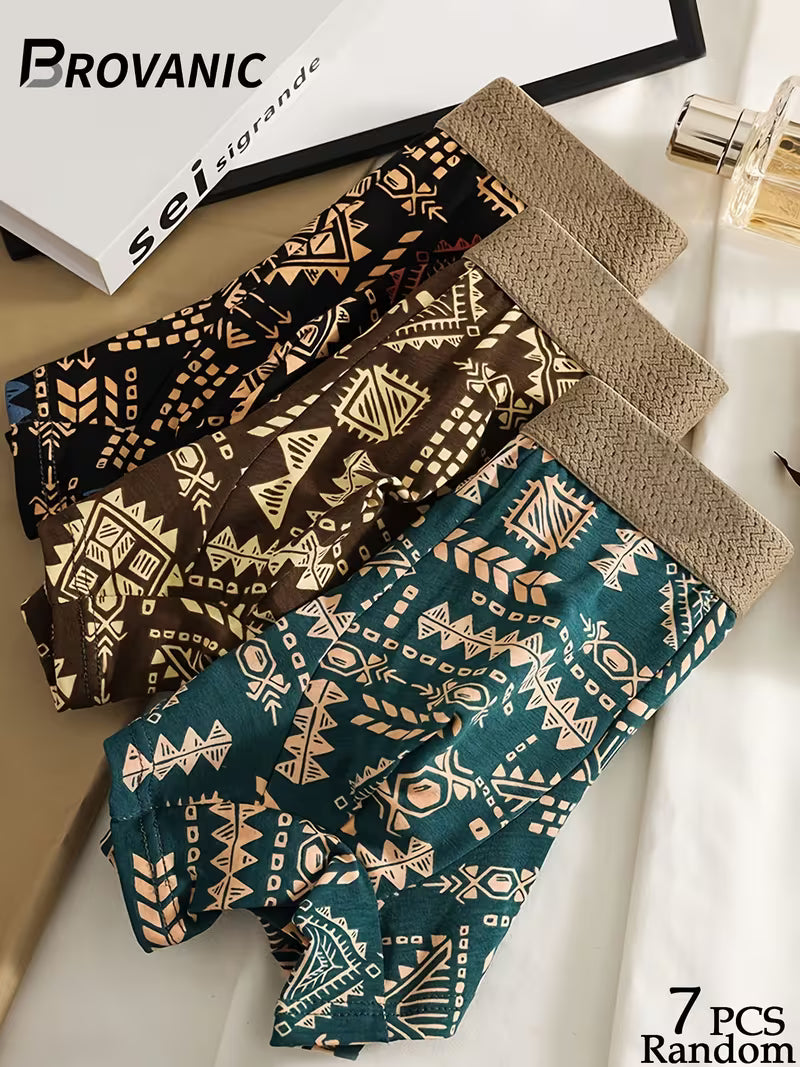 Set de 7 Boxers Para Hombre Talla L