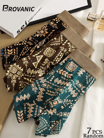 Set de 7 Boxers Para Hombre Talla L