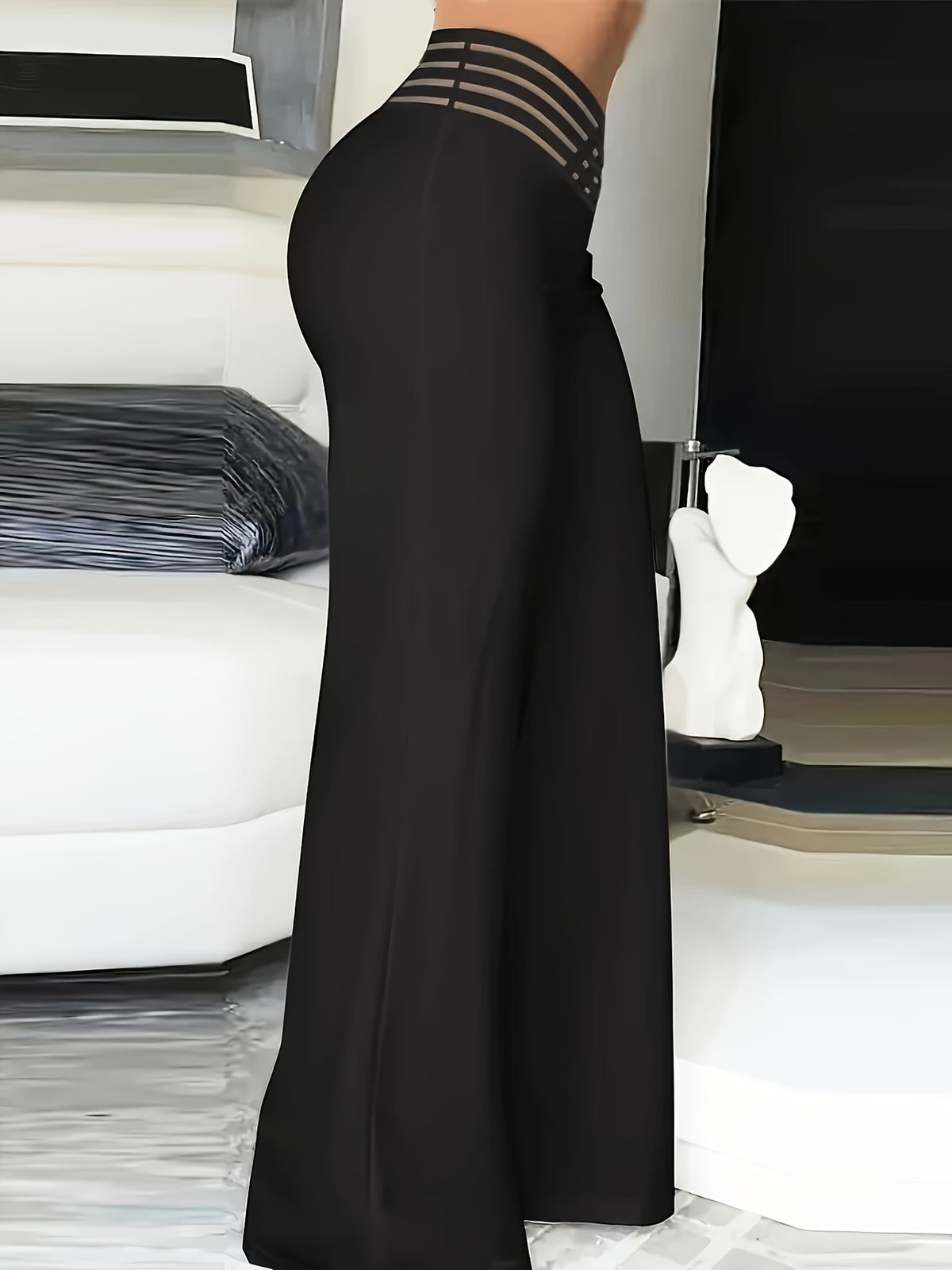 Pantalones de cintura alta
