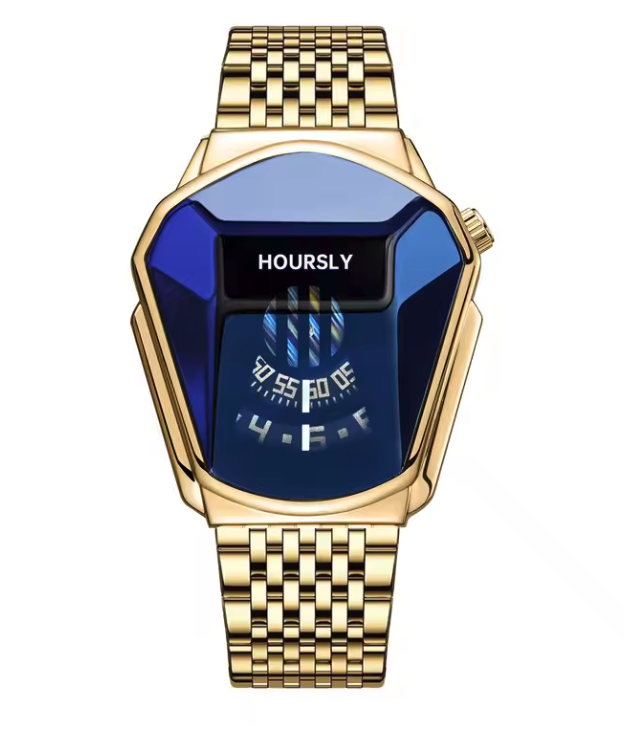 RELOJ DIAMANTE PLATEADO