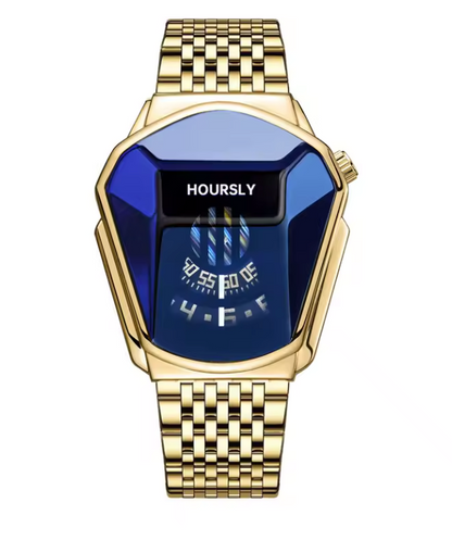 RELOJ DIAMANTE PLATEADO
