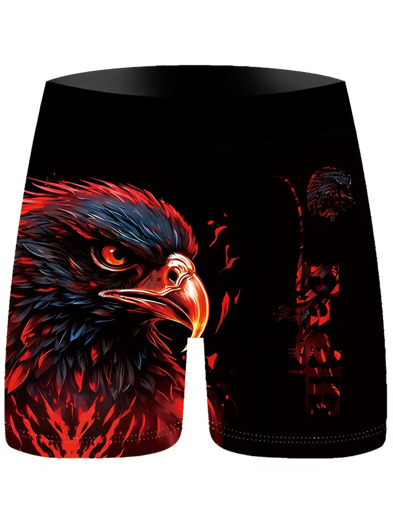 Paquete de 3 Bóxers con Estampado de Águila
