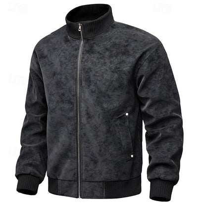 Chaqueta de cuero sintético. Talla XL
