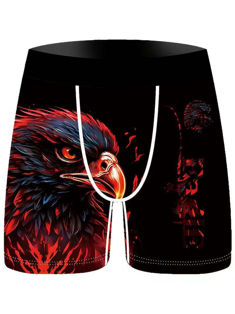 Paquete de 3 Bóxers con Estampado de Águila