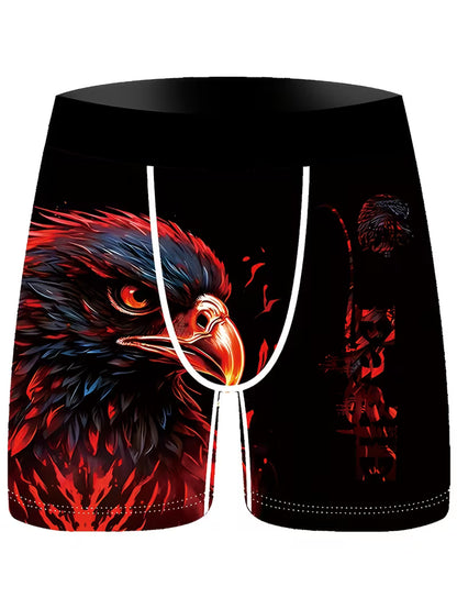 Paquete de 3 Bóxers con Estampado de Águila