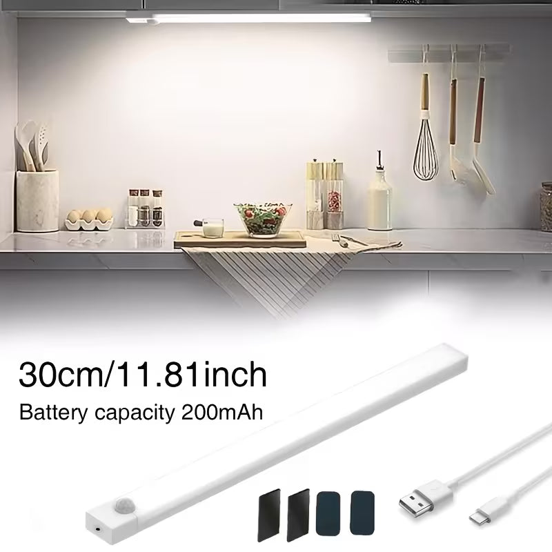 LUZ LED CON SENSOR DE MOVIMIENTO, 30 CMS