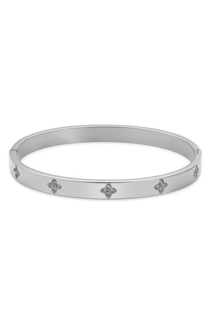 Pulsera abierta de moda en acero inoxidable de alta calidad.