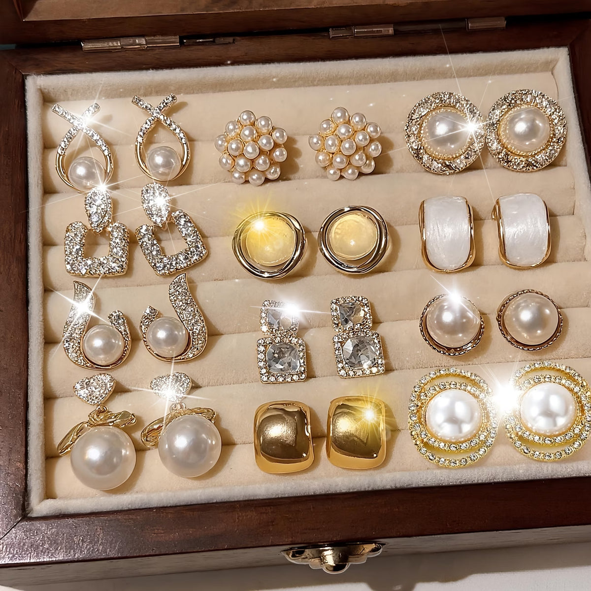 Elegantes y Lujosos Pendientes