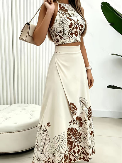 Conjunto De Dos Piezas. Estilo Europeo