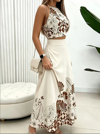 Conjunto De Dos Piezas. Estilo Europeo