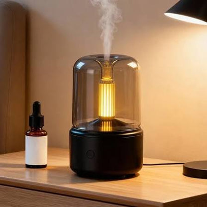 Difusor de aromaterapia con lámpara estilo retro KC-D702