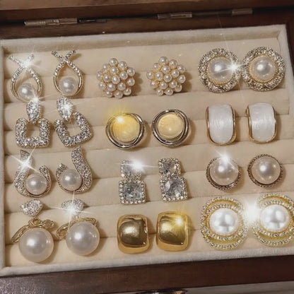 Elegantes y Lujosos Pendientes